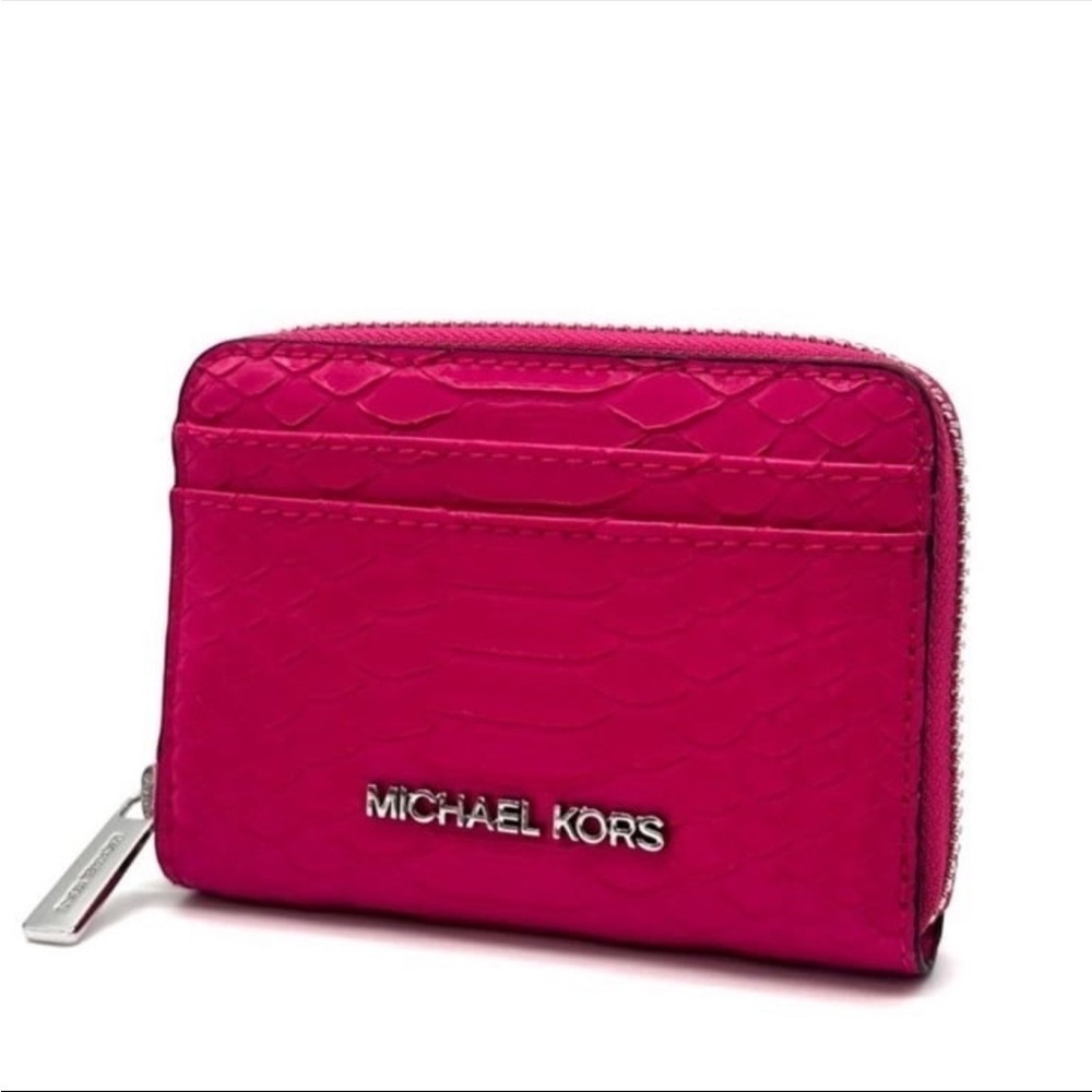 Michael Kors Medium ZA Card Case Wallet
Electric Pink Multi - Picture 9 of 9